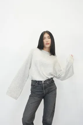 AIDAN THE OVERSIZED KNIT IN GREY