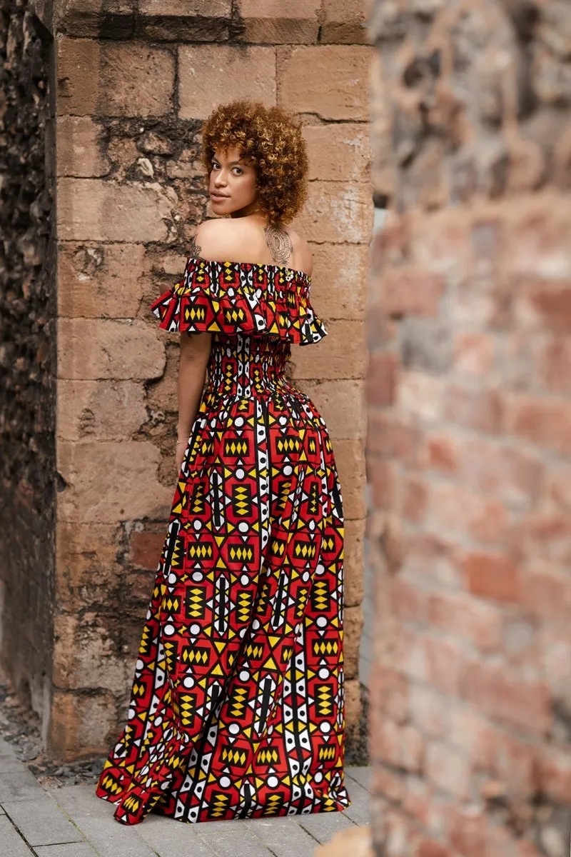 Amazing Sumakaka African Maxi Dress