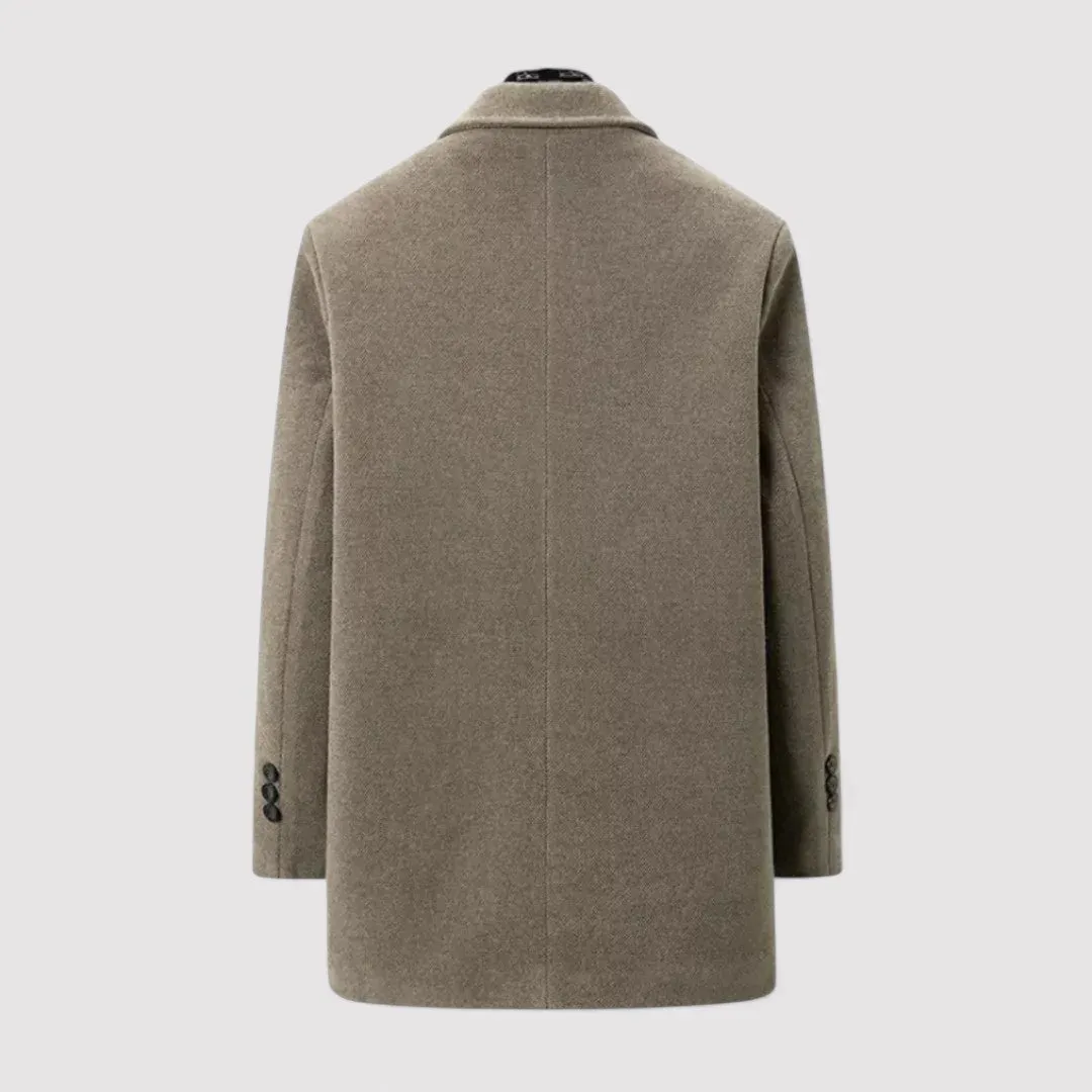 Ancien | Old Money Men's Estate Wool Coat