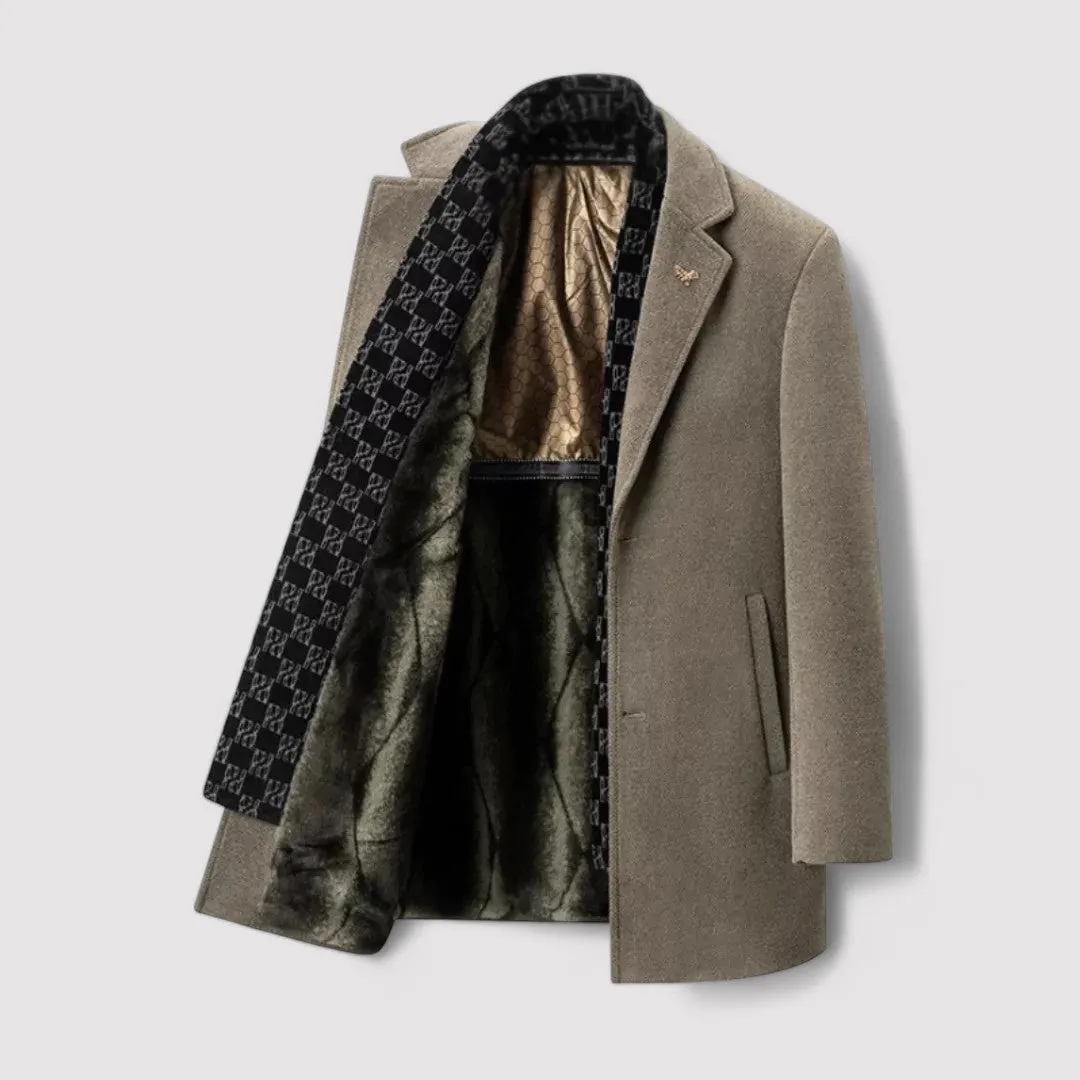 Ancien | Old Money Men's Estate Wool Coat