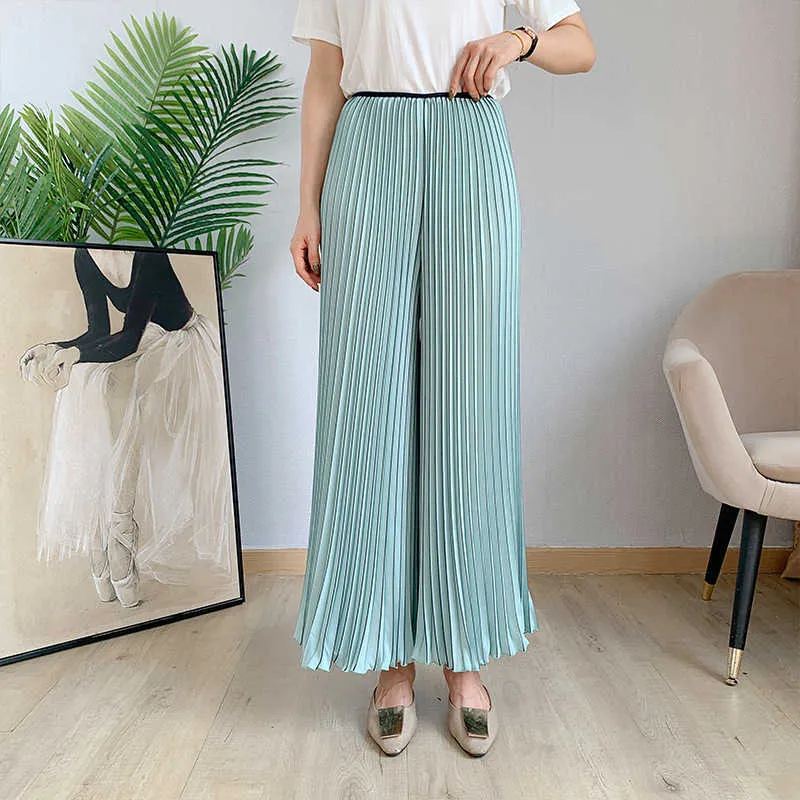 Autumn Straight Wide Leg High Waist Trousers