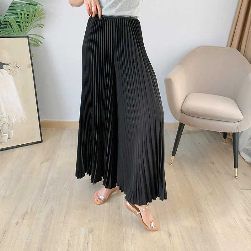 Autumn Straight Wide Leg High Waist Trousers