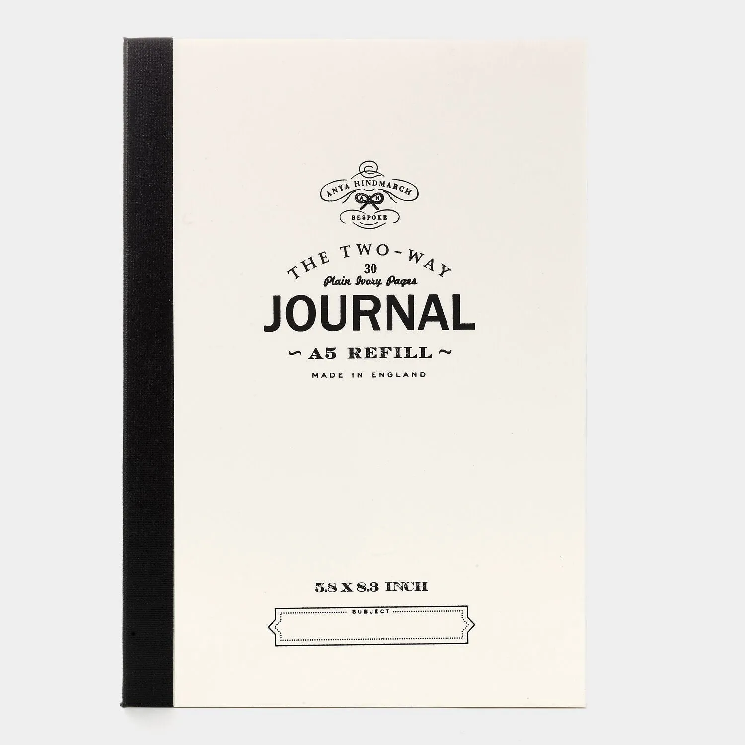 Bespoke A5 Two Way Journal Refill