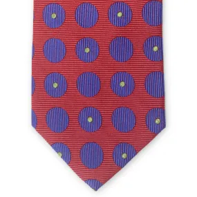 Bespoke Bullseye: Tie - Red