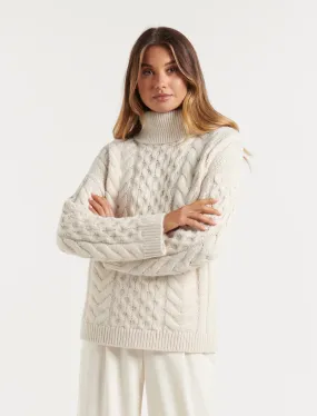 Billie Cable Knit Jumper