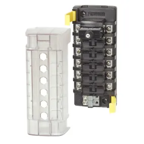 Blue Sea ST CLB Circuit Breaker Block - 6 Independant Circuits