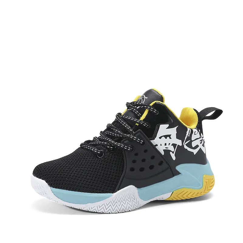 Boys Basketball Sport Shoes Children Running Sneakers