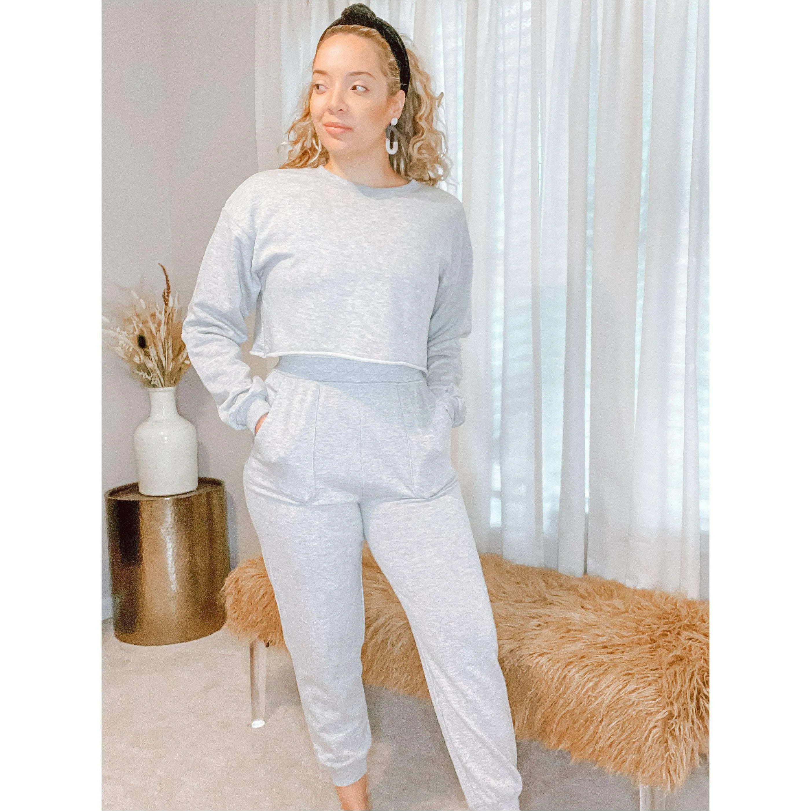 Britney Essential Jogger (Heather Gray)