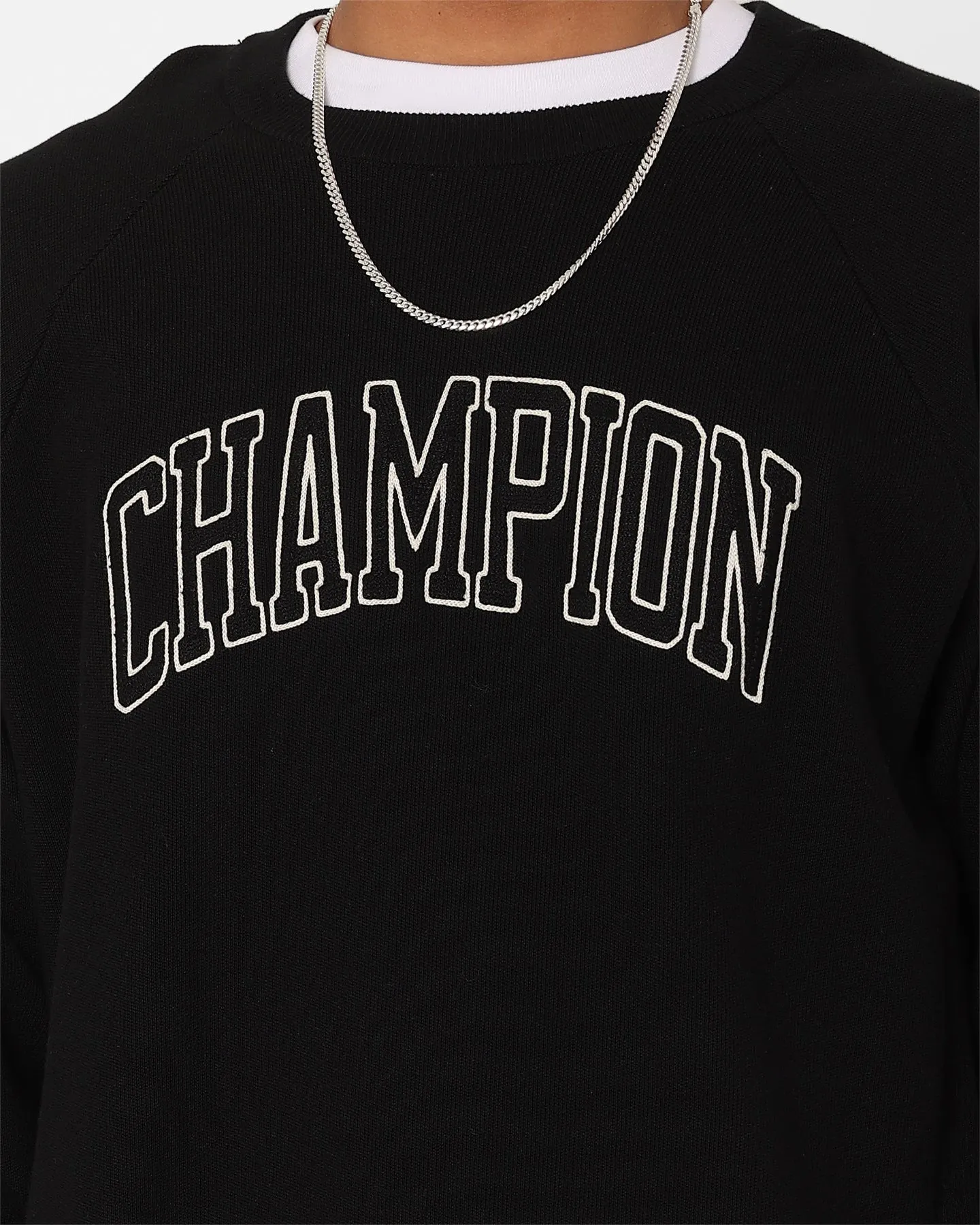 Champion Lifestyle Knitted Crewneck Black