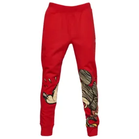 Champion x Disney Men's Pants Scarlet-Black