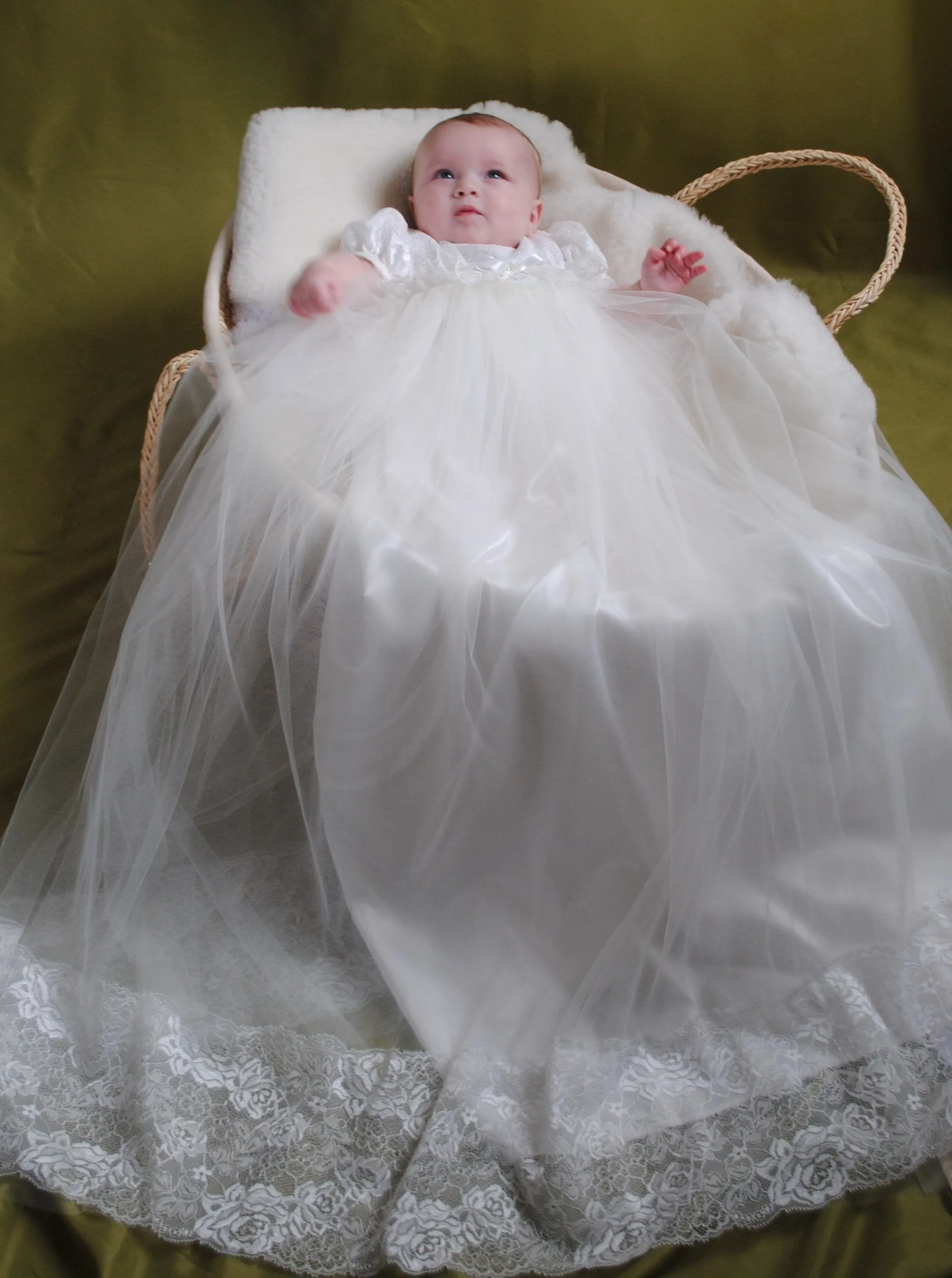 Christening Gown and Bonnet ‘Serenity’