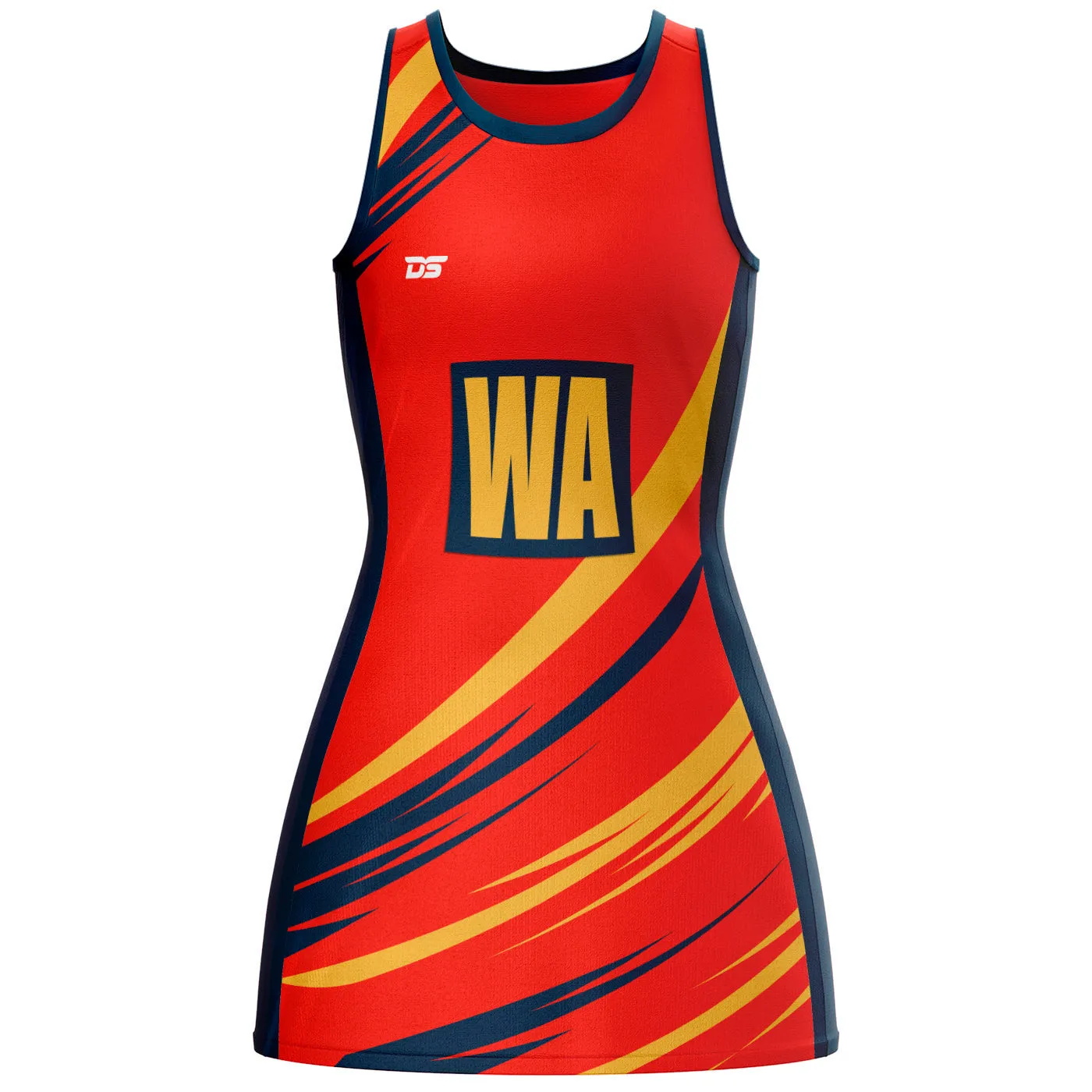 Custom Netball Dress - Design 17