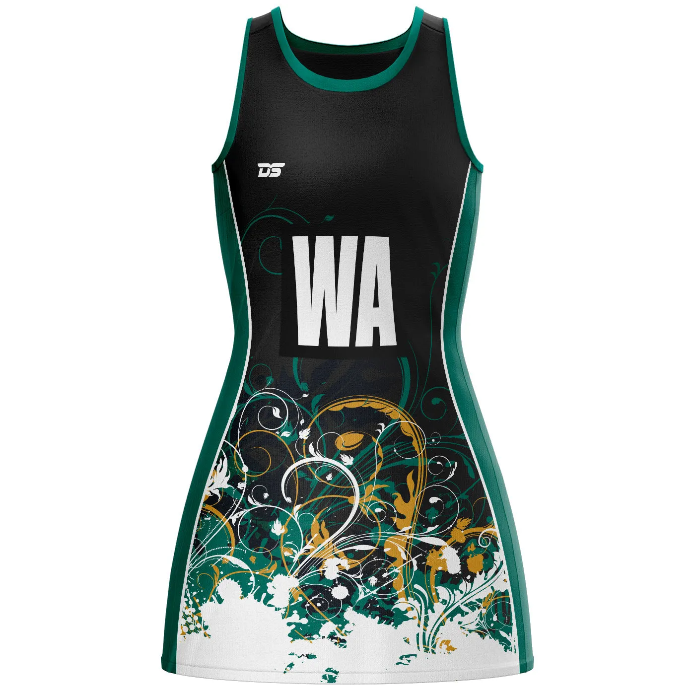 Custom Netball Dress - Design 6