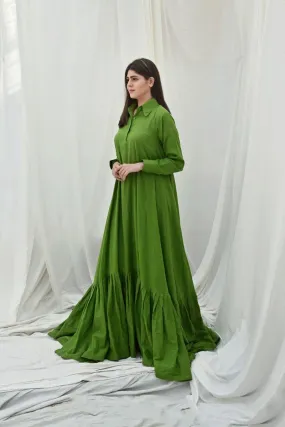 Deepak & Fahad - BAL-W004 - Lime Green - 2 Piece