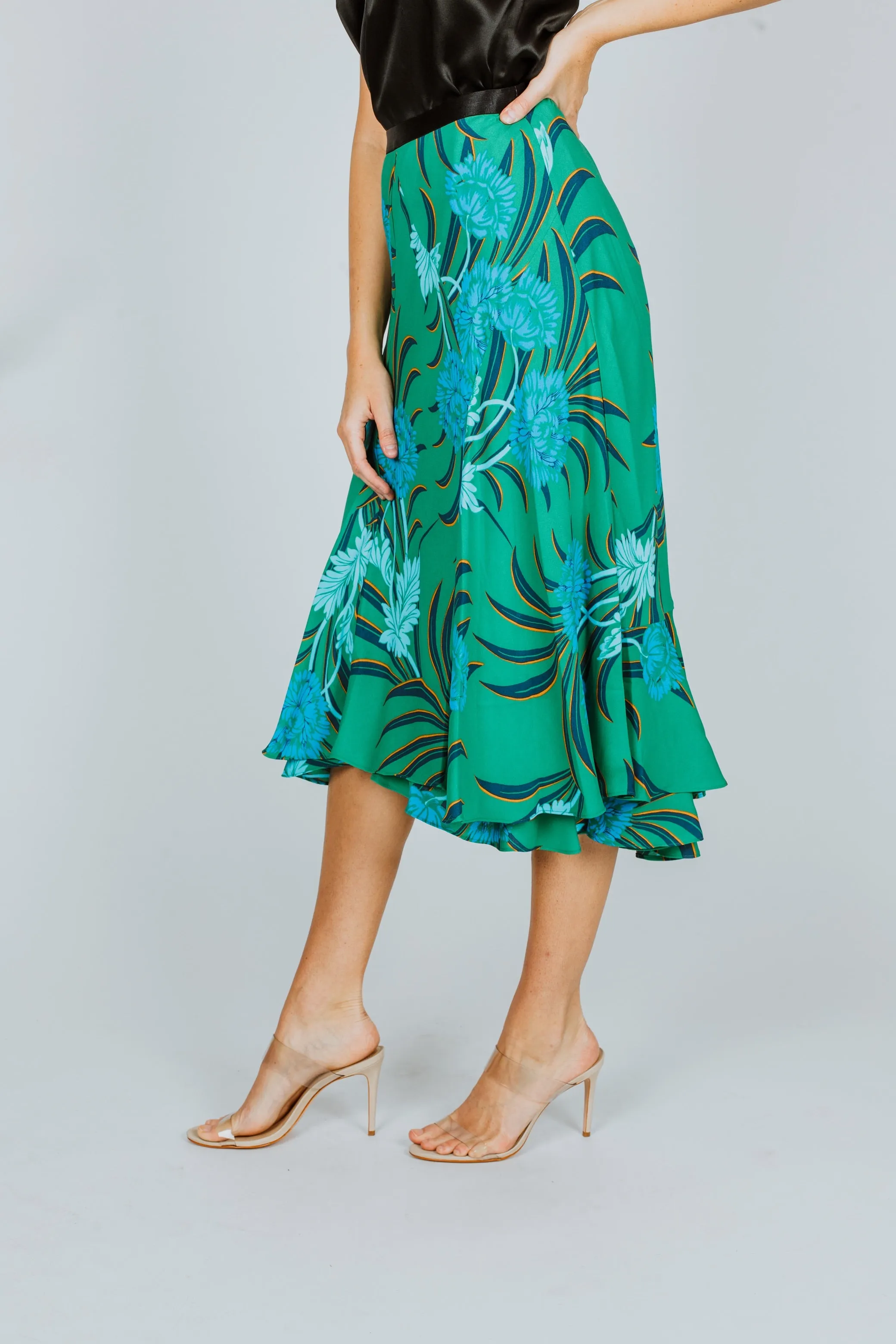 DVF Debra Midi Skirt