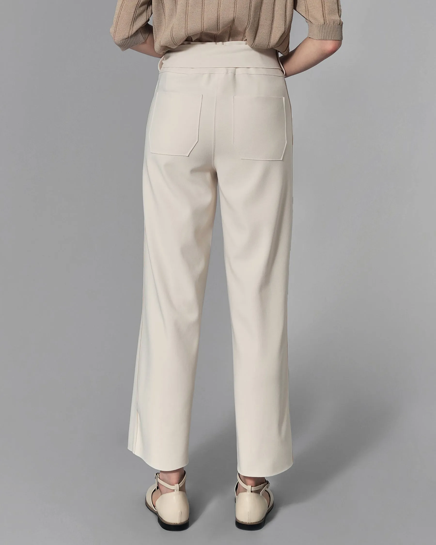 Elise Ribbon Tie Pants