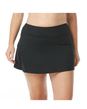 Emma Swim Skirt | BLACK