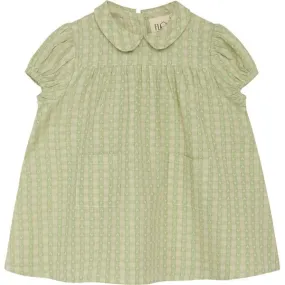 Flöss Stella Dress Lime Gingham