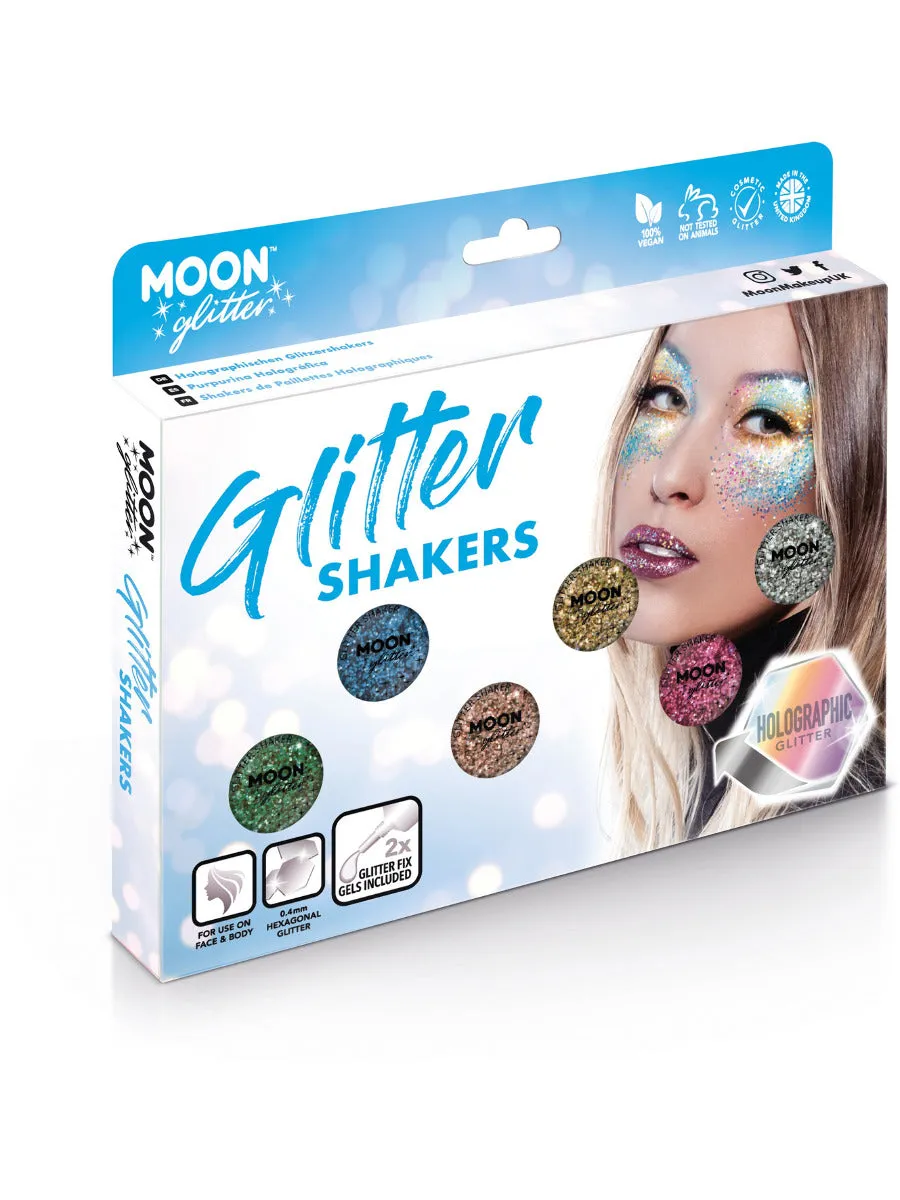 Holographic Glitter Shakers Assorted Boxset