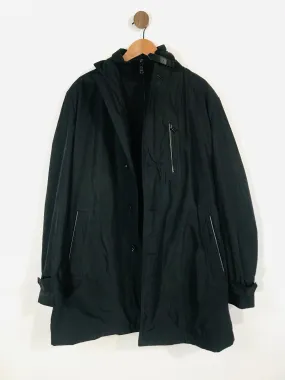 Hugo Boss Men's Zip Parka Jacket | 54 | Black