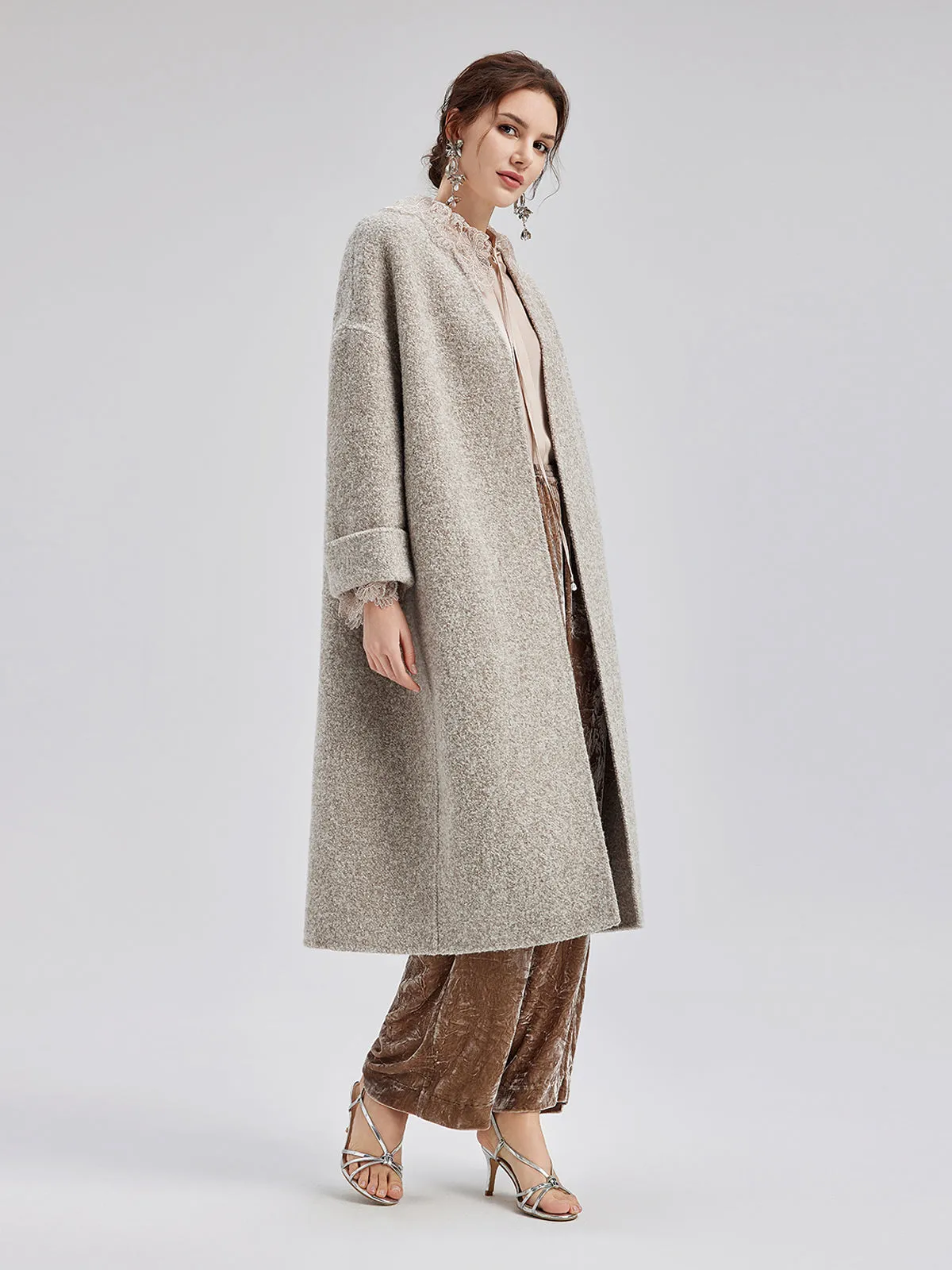 Italian Wool Blend Coat