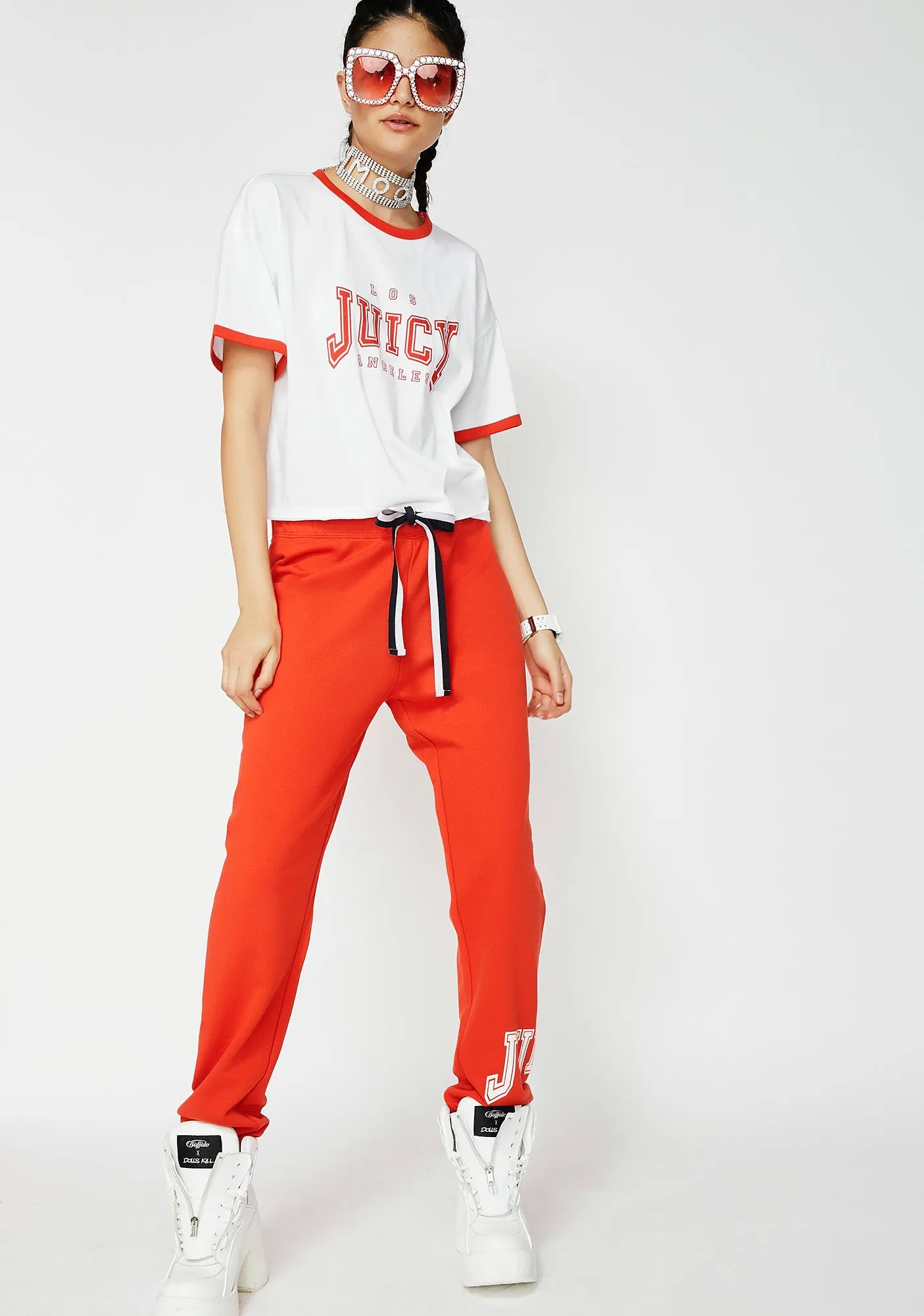 Juicy Mini Logo Terry Pants