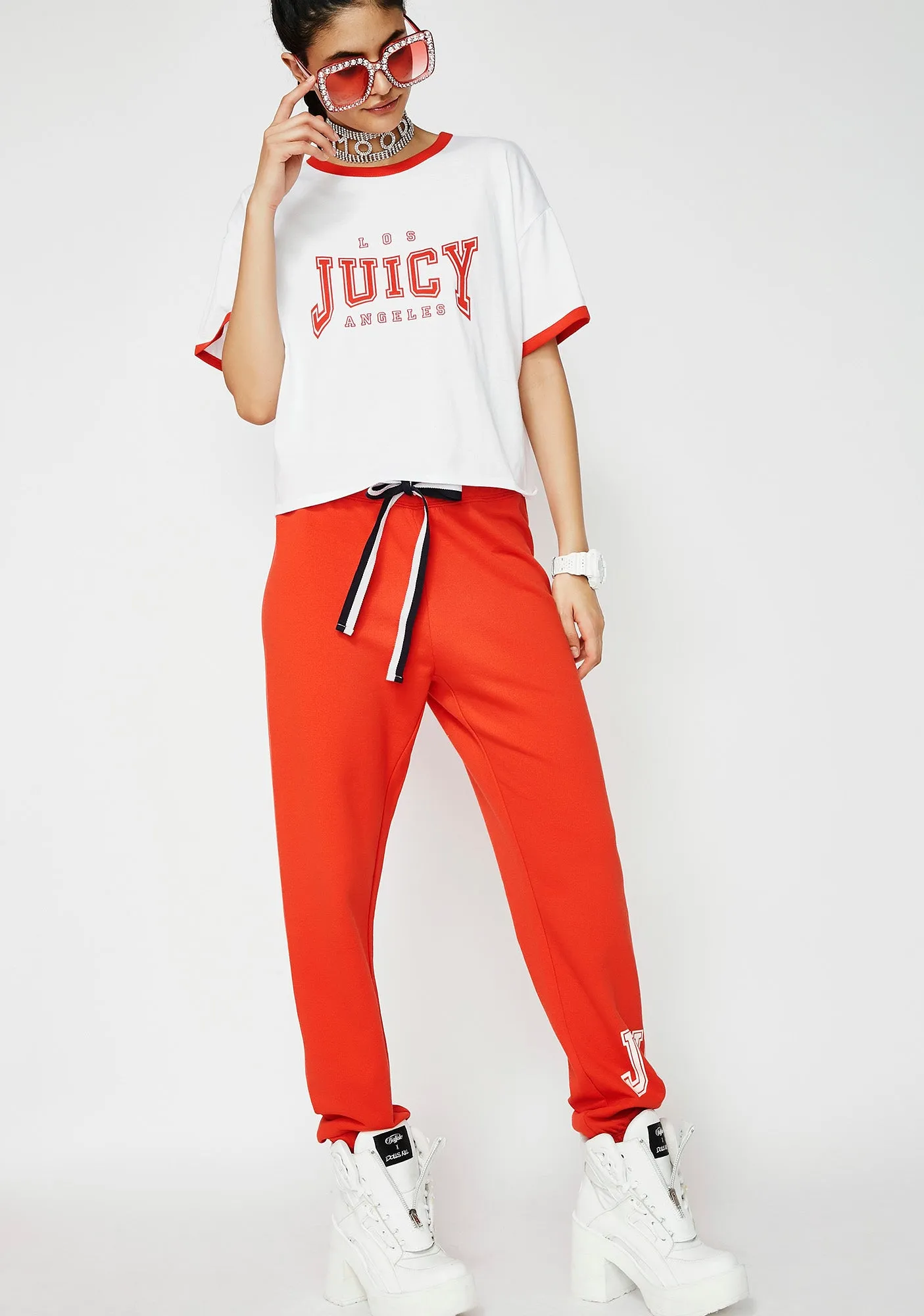 Juicy Mini Logo Terry Pants