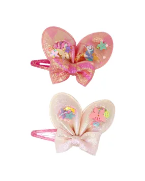 Kawaii Glitter Hair Clips