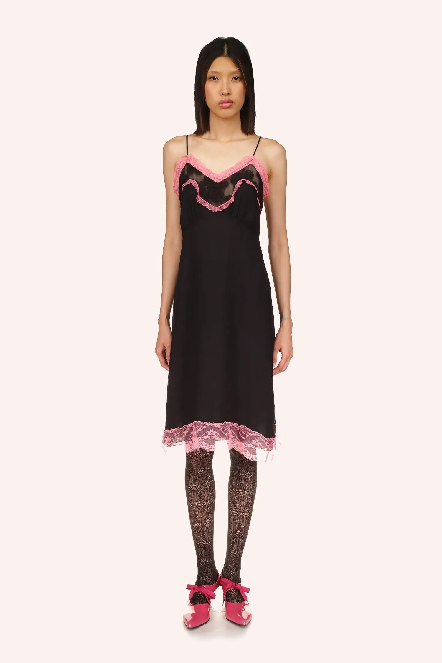 Lingerie Chiffon Slip Dress