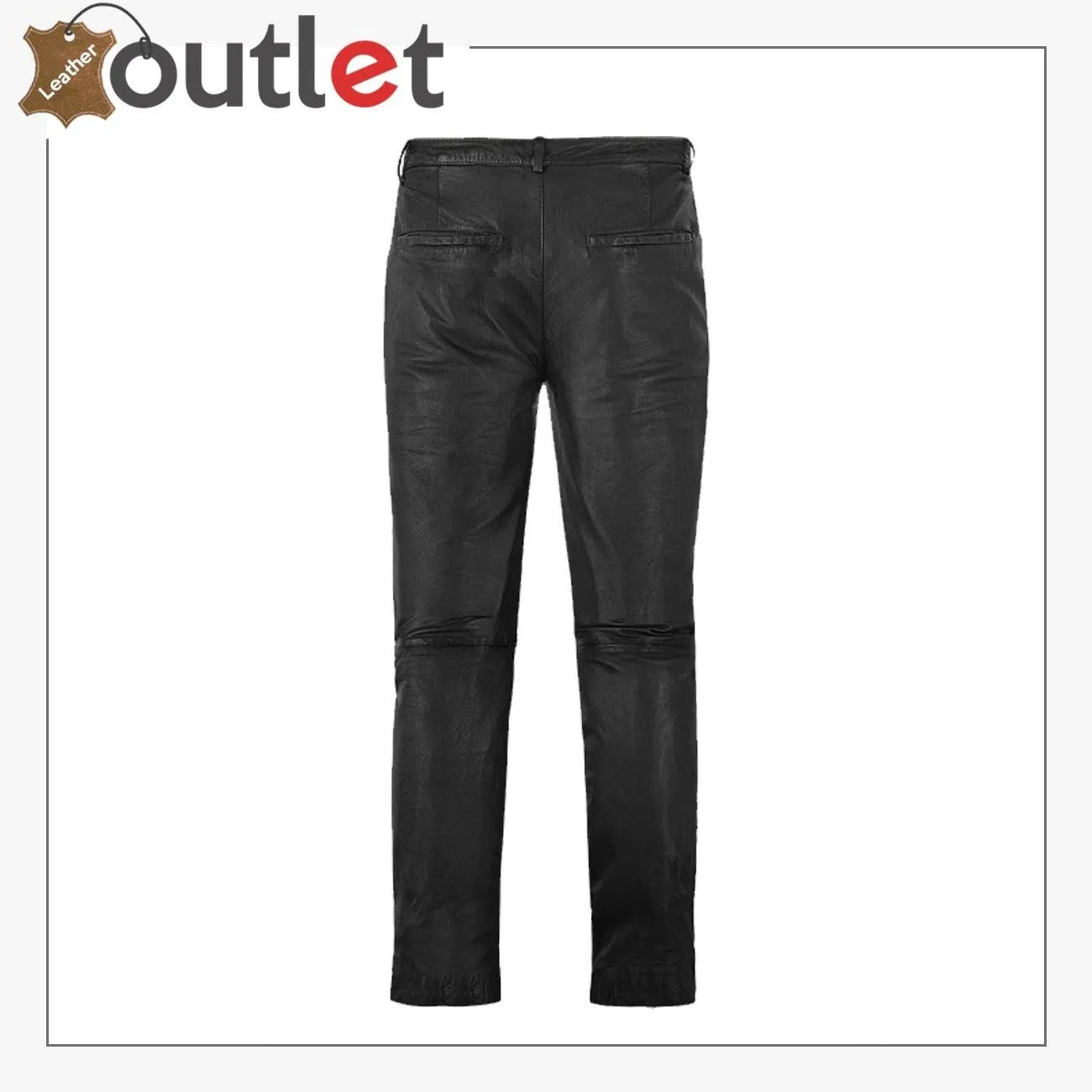 Men Real Leather Trousers