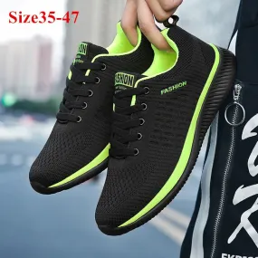 Men Women Knit Sneakers