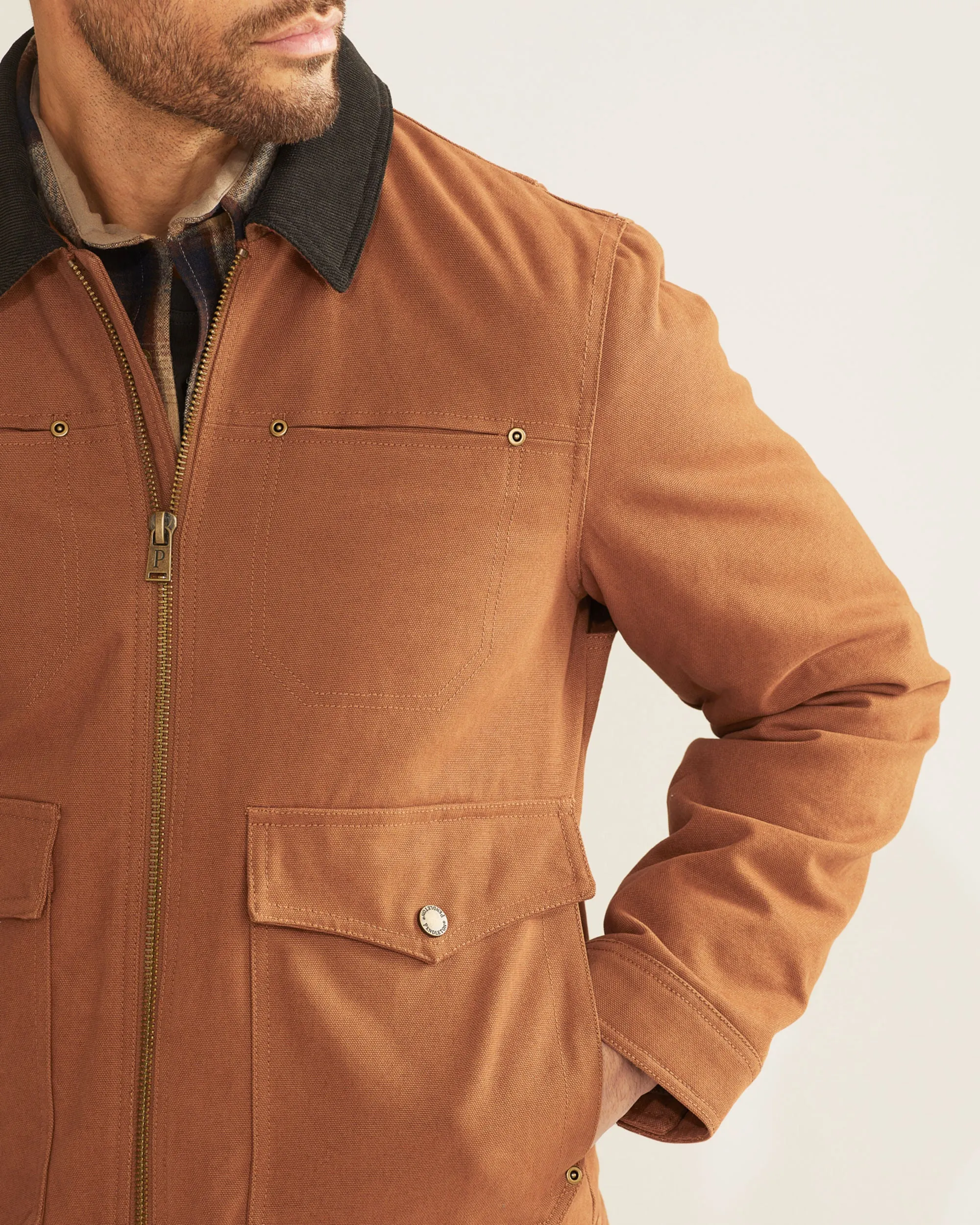 MEN'S CARSON CITY CANVAS BARN COAT