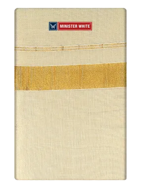 Mens Single Layer Tissue Gold Colour Dhoti Hero Tissue