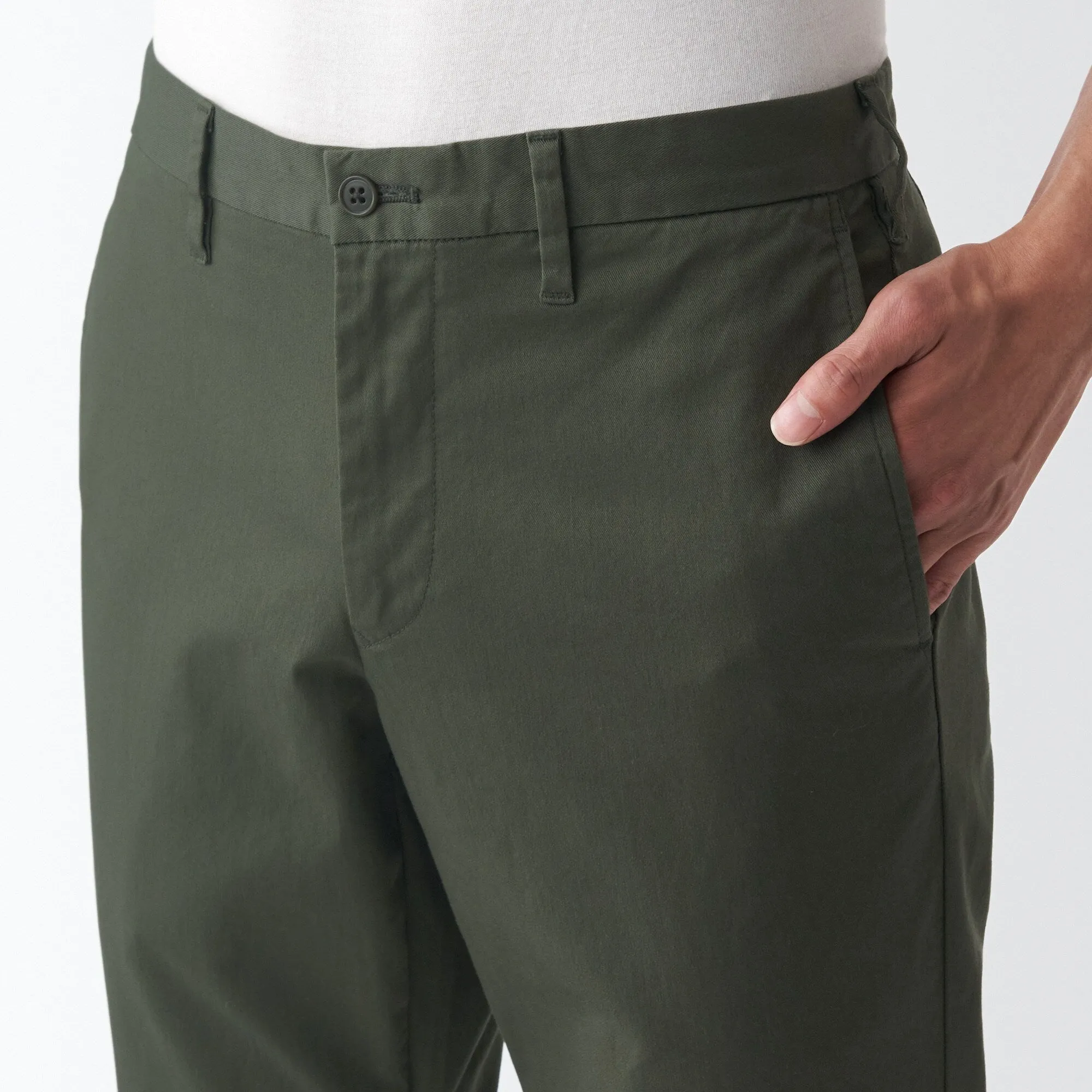 Men's Stretch Chino Slim Pants (Inseam 30inch / 76cm)