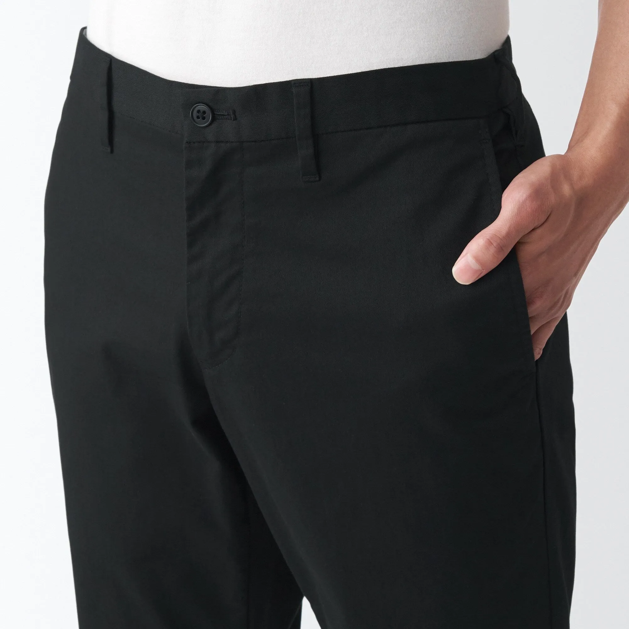 Men's Stretch Chino Slim Pants (Inseam 30inch / 76cm)