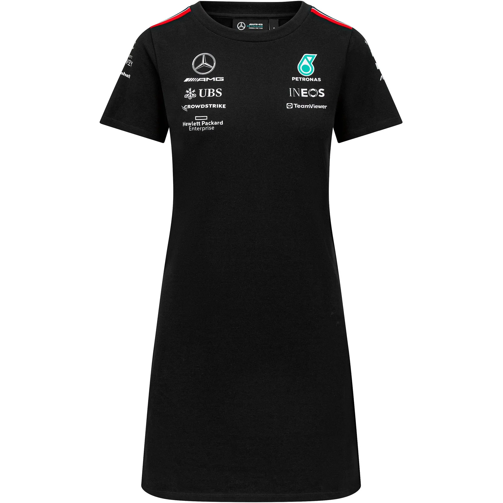 Mercedes AMG Petronas F1 2023 Women's Team T-shirt Dress