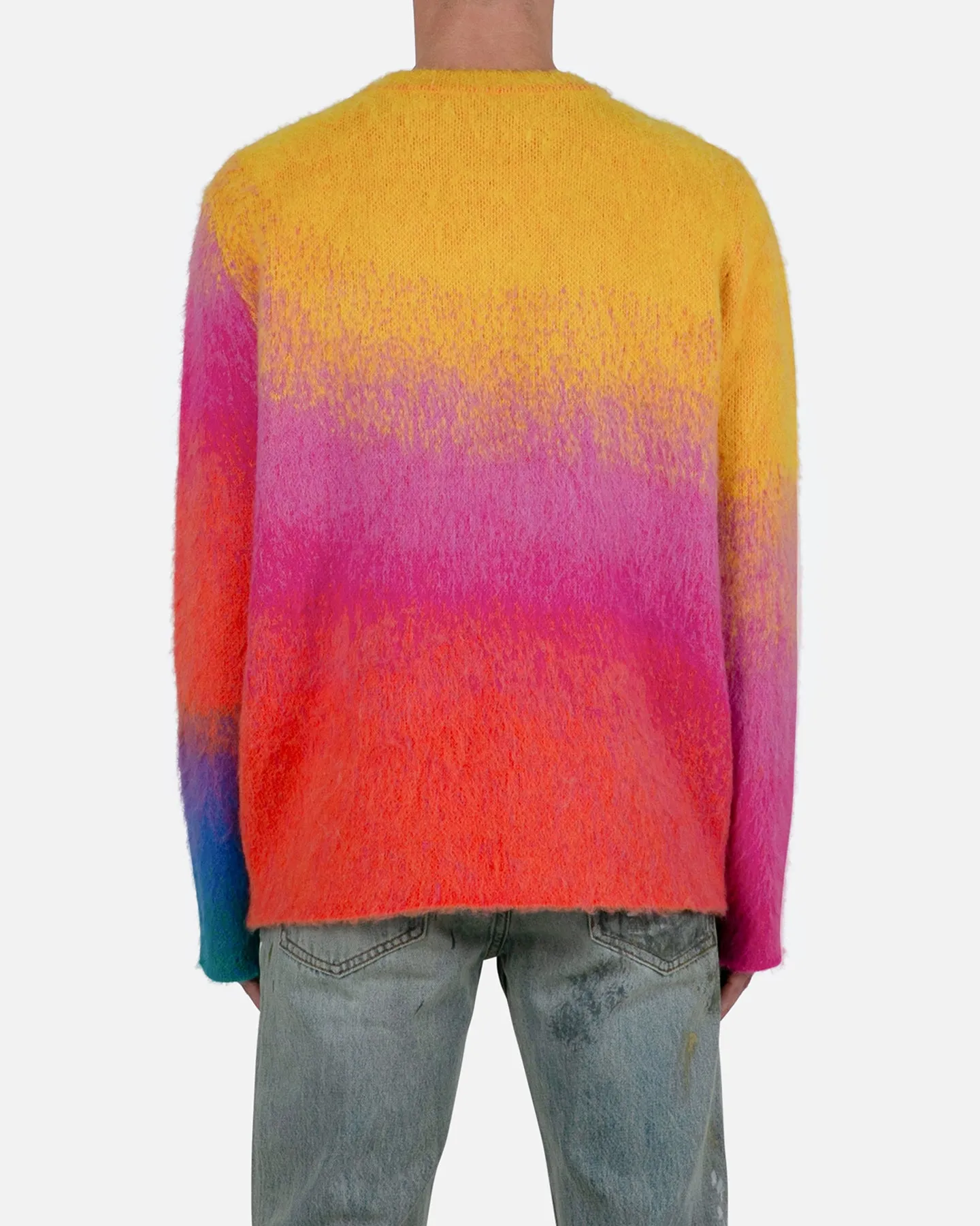 MNML Brushed Gradient Sweater Multi-Coloured