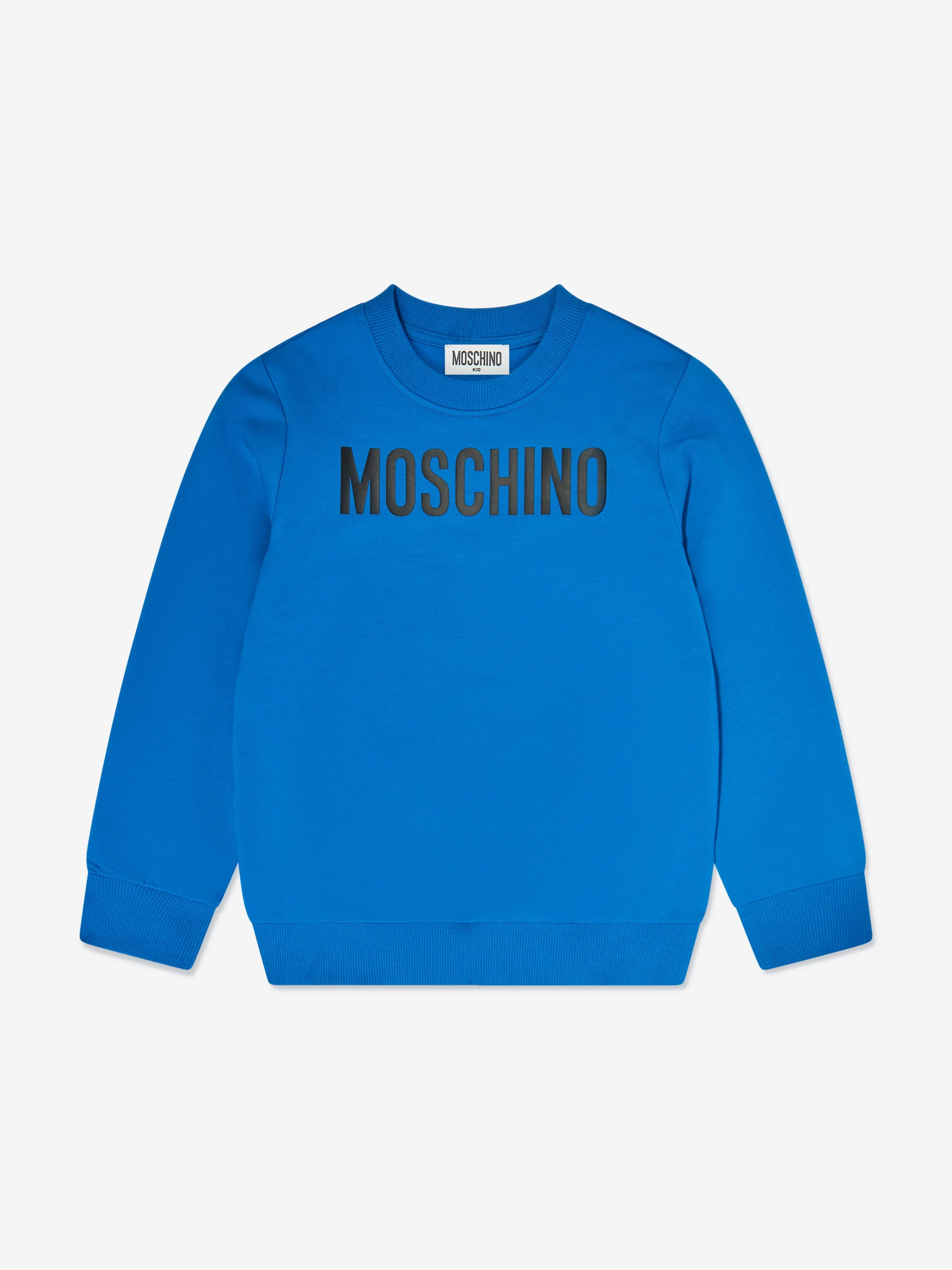 Moschino Kids Logo Tracksuit in Blue