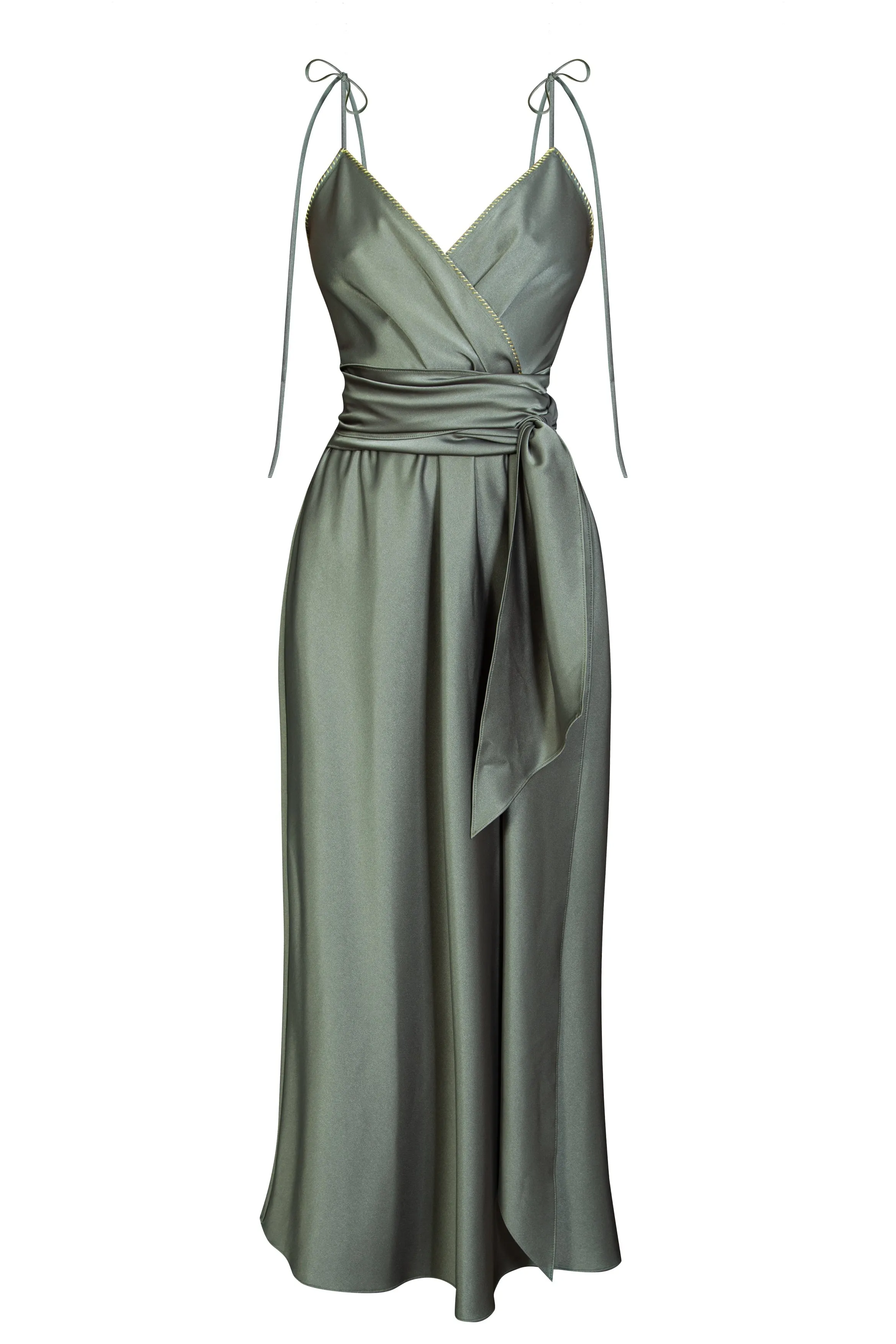 Ojas Dress - Army Green