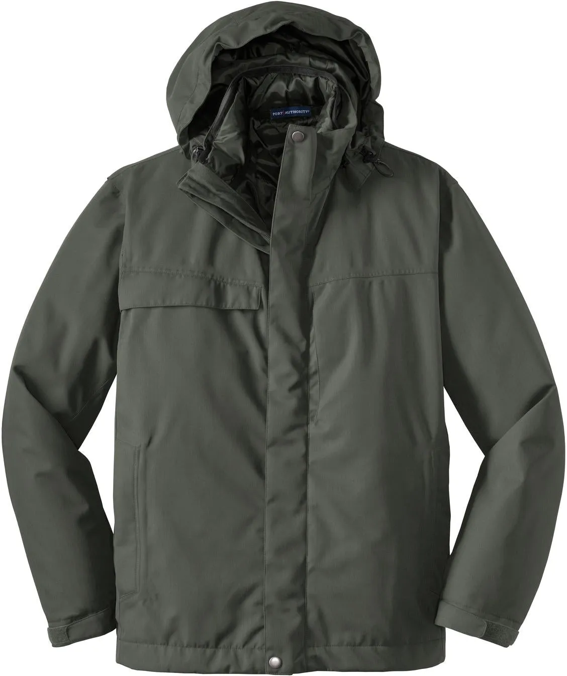 Port Authority Herringbone 3-In-1 Parka