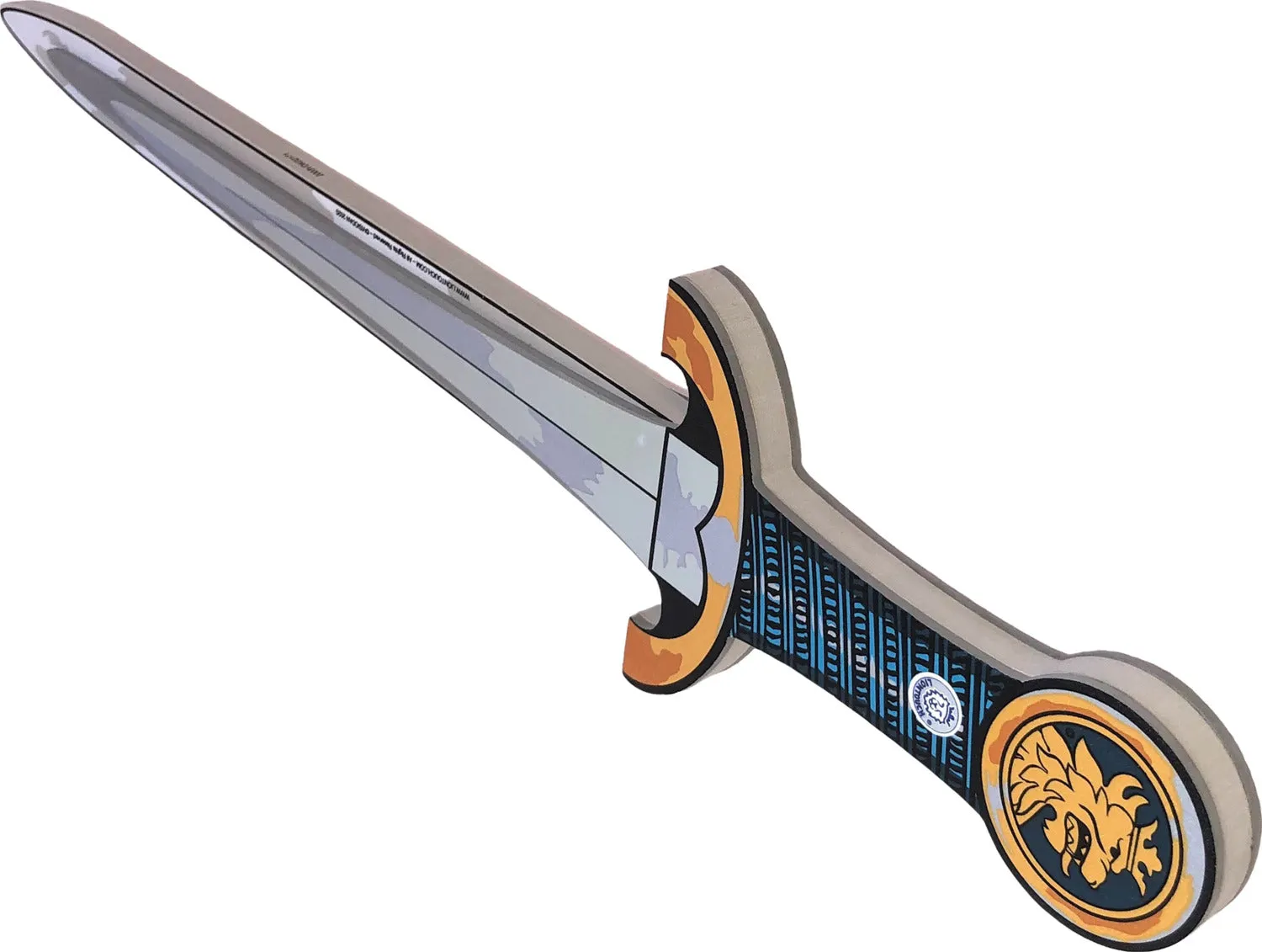 Pretend-Play Foam Noble Knight Small Sword - Blue