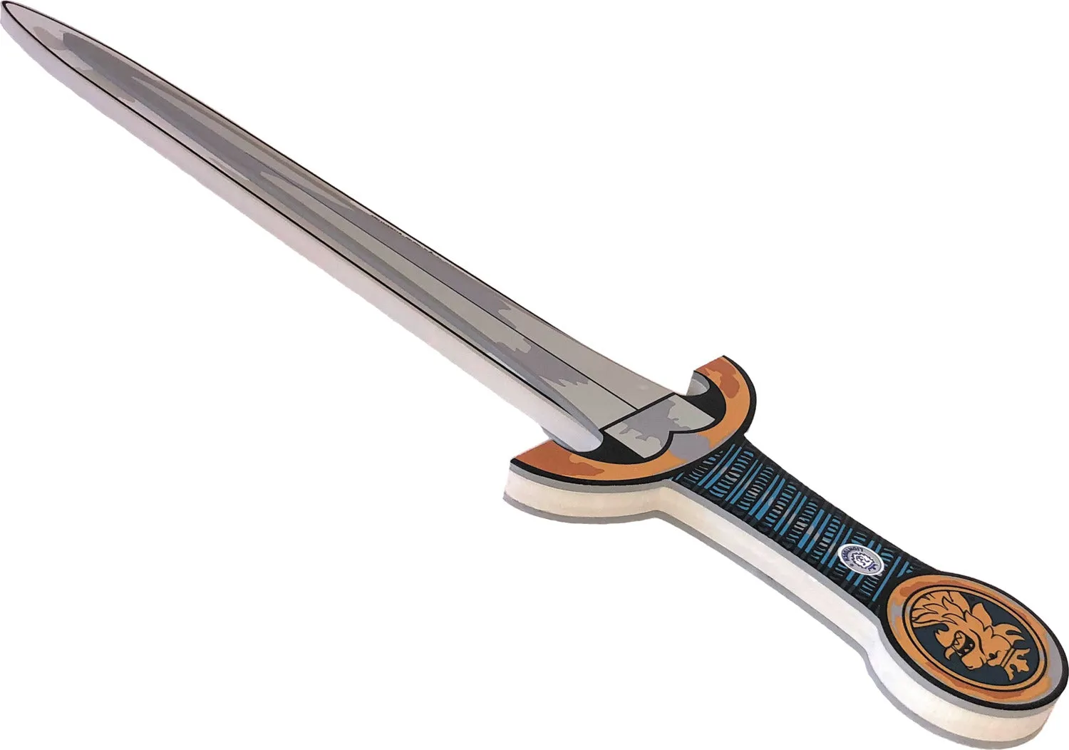 Pretend-Play Foam Noble Knight Small Sword - Blue