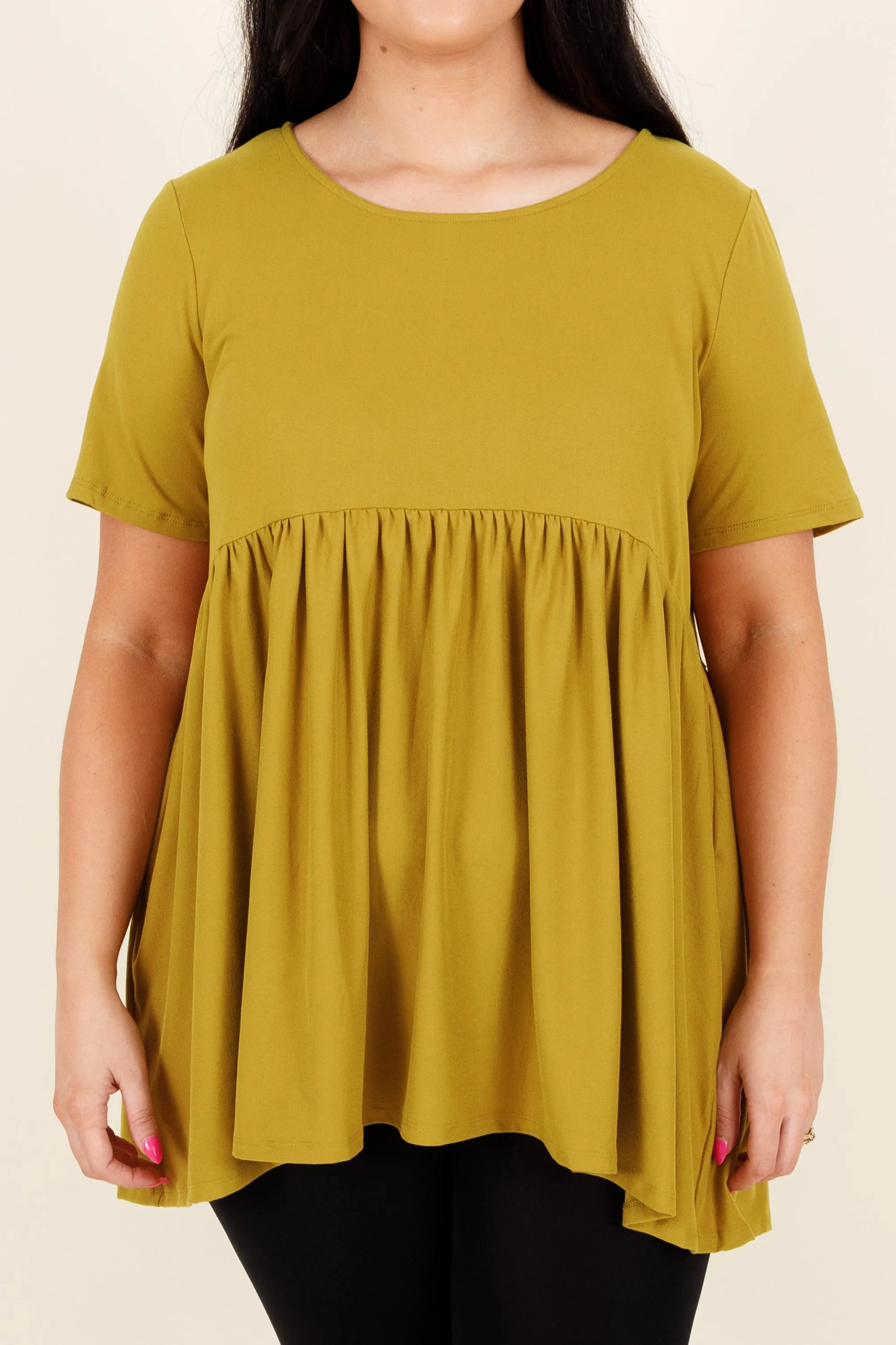 Princess And Punks Top, Olive