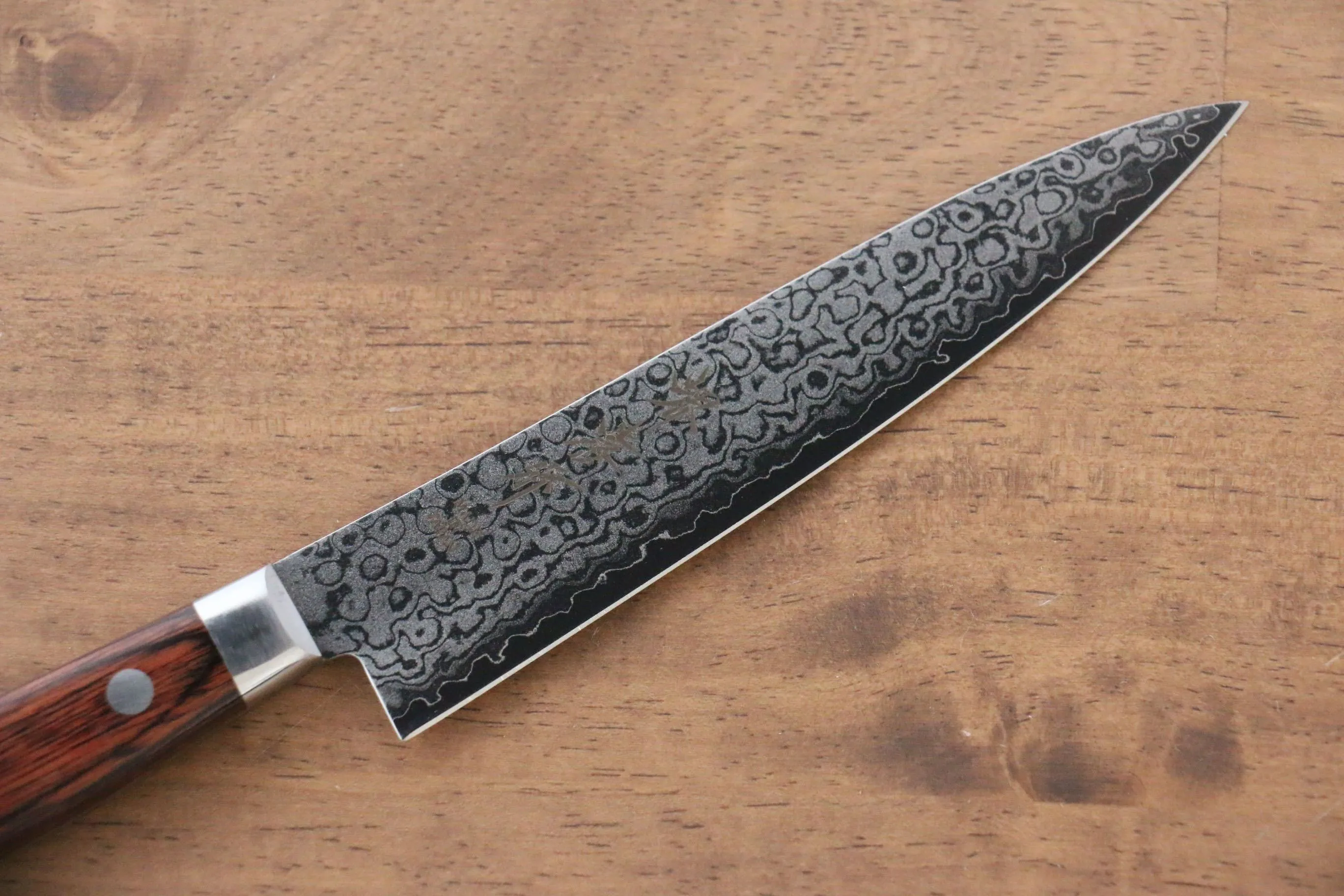 Sakai Takayuki VG10 17 Layer Damascus Mirrored Finish Japanese Santoku & Petty mm