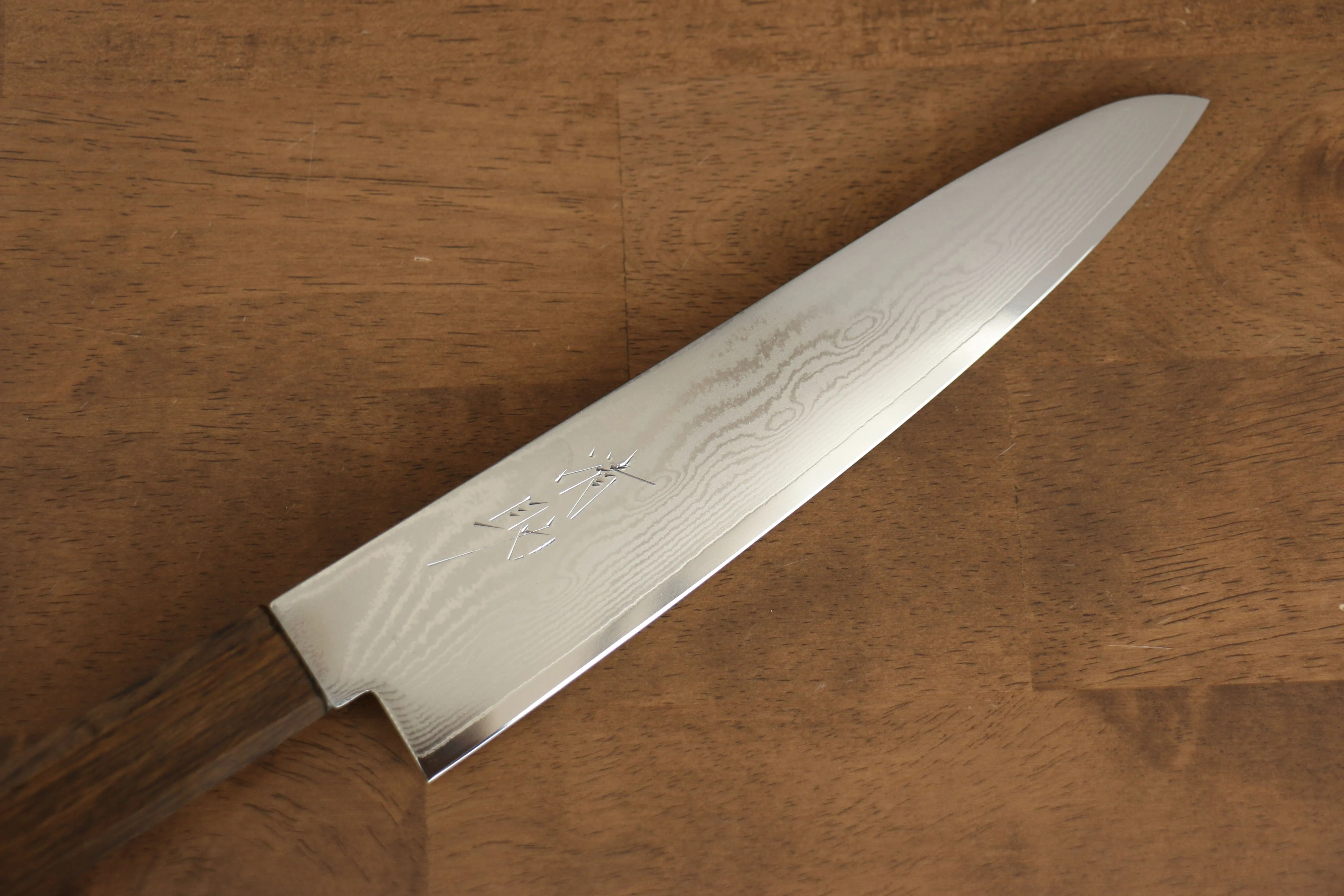 Seisuke VG10 63 Layer Damascus Gyuto 210mm Oak Handle