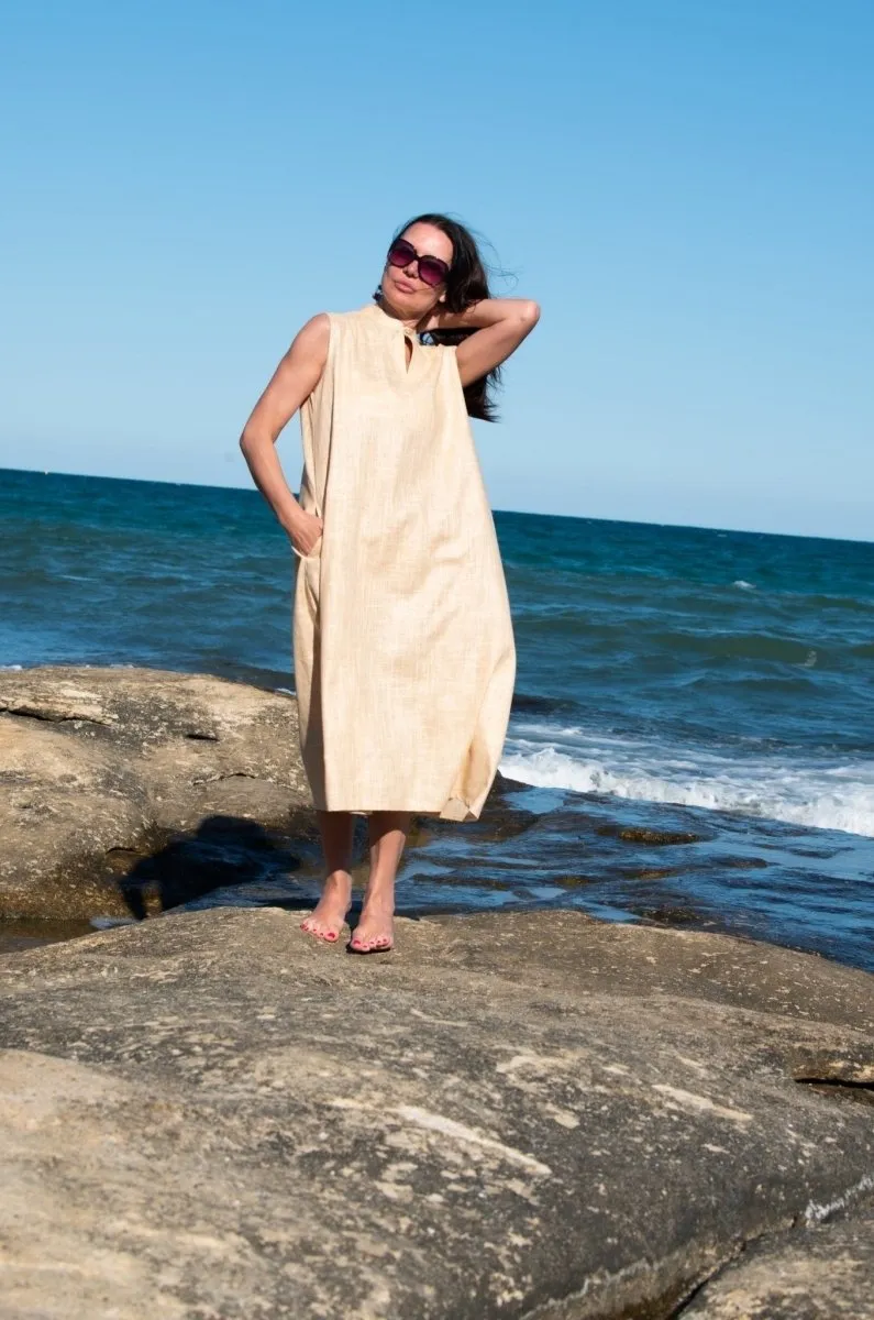 SHEILA Linen Summer Dress