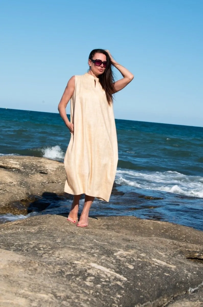 SHEILA Linen Summer Dress