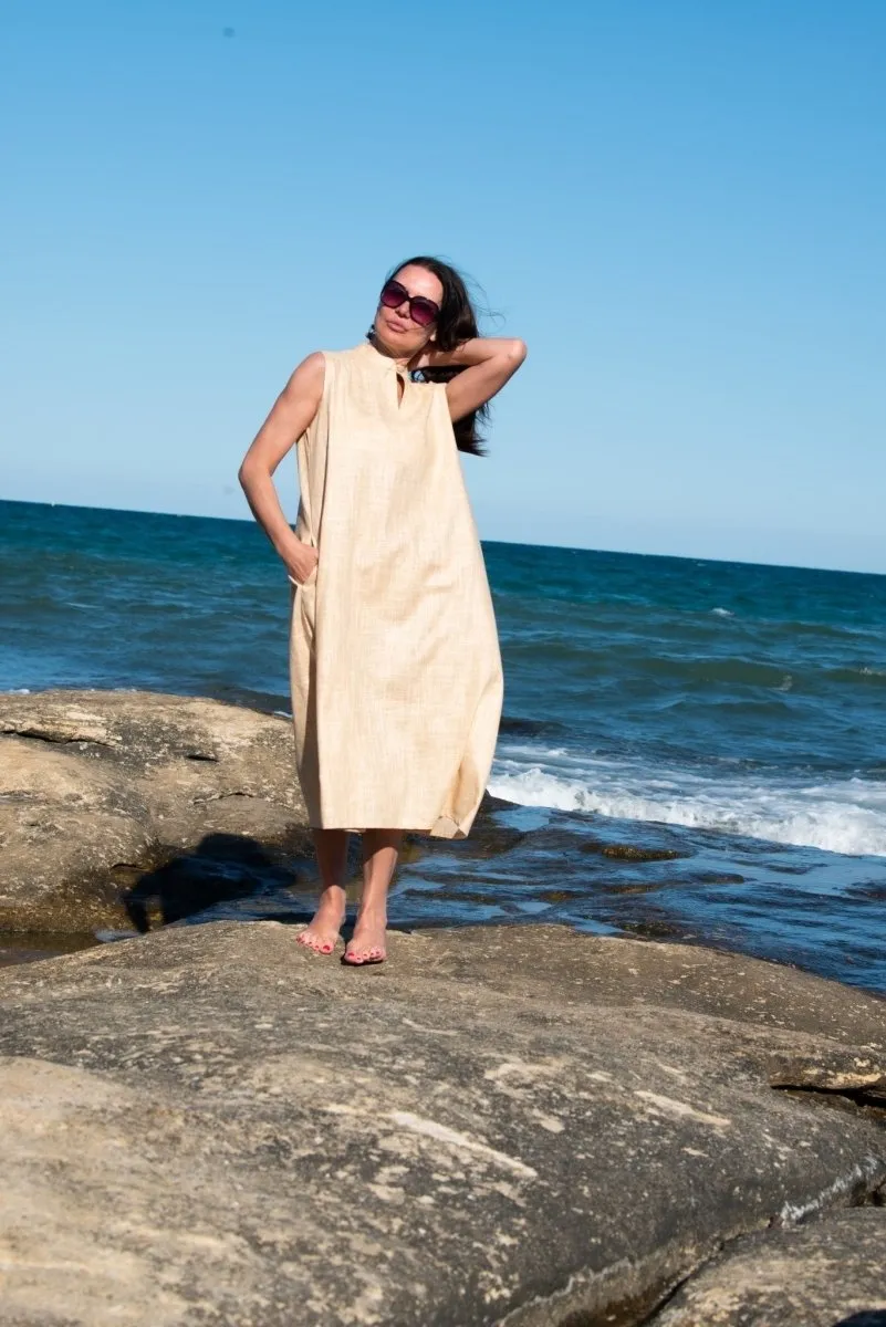 SHEILA Linen Summer Dress