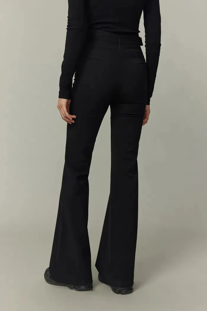 Ski Flare Pants in Four-Way Stretch Fabric