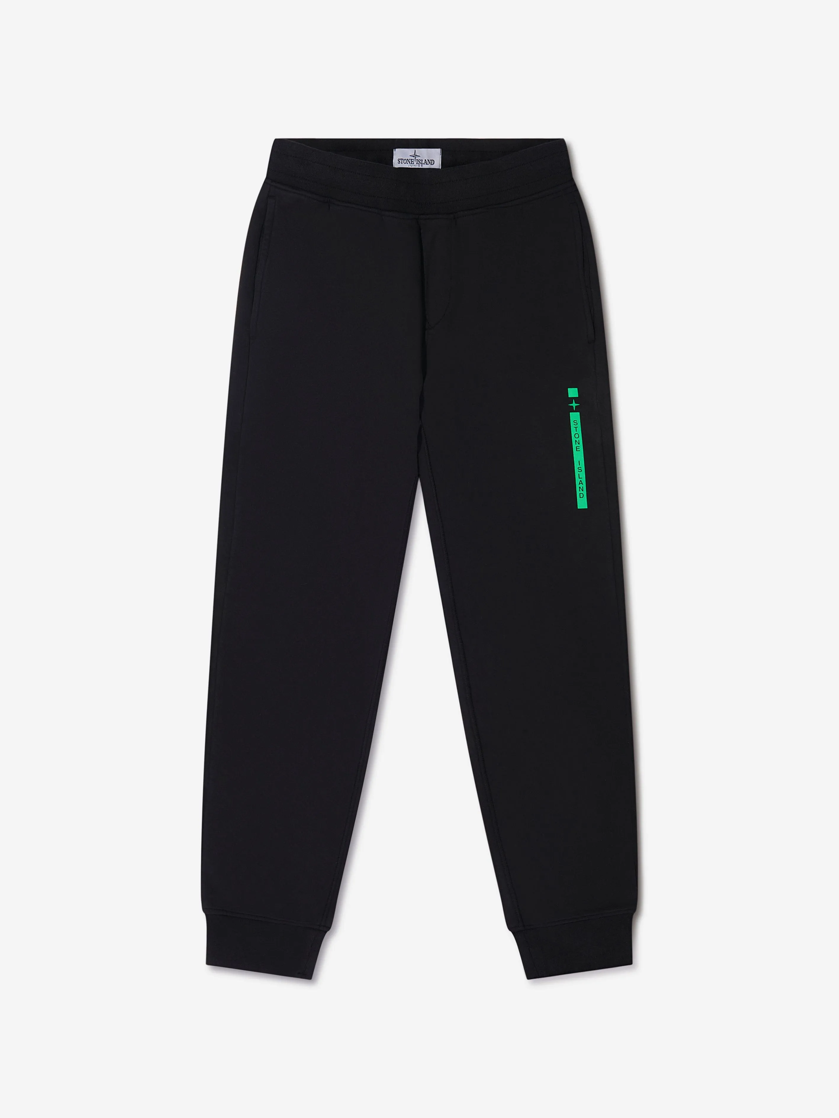 Stone Island Junior Boys Logo Print Joggers